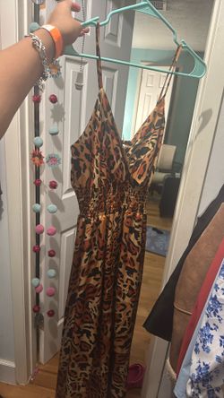 cheetah dress