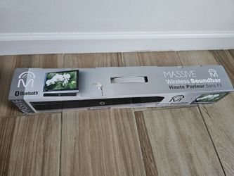 Massive Soundbar With Bluetooth (Brand New In Box)