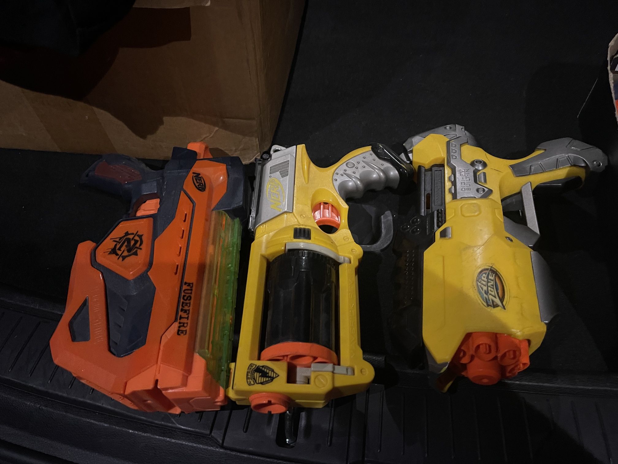 5 Nerf Guns & Ammo Bullets - Take All