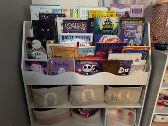 Kids Bookshelf and Cubby