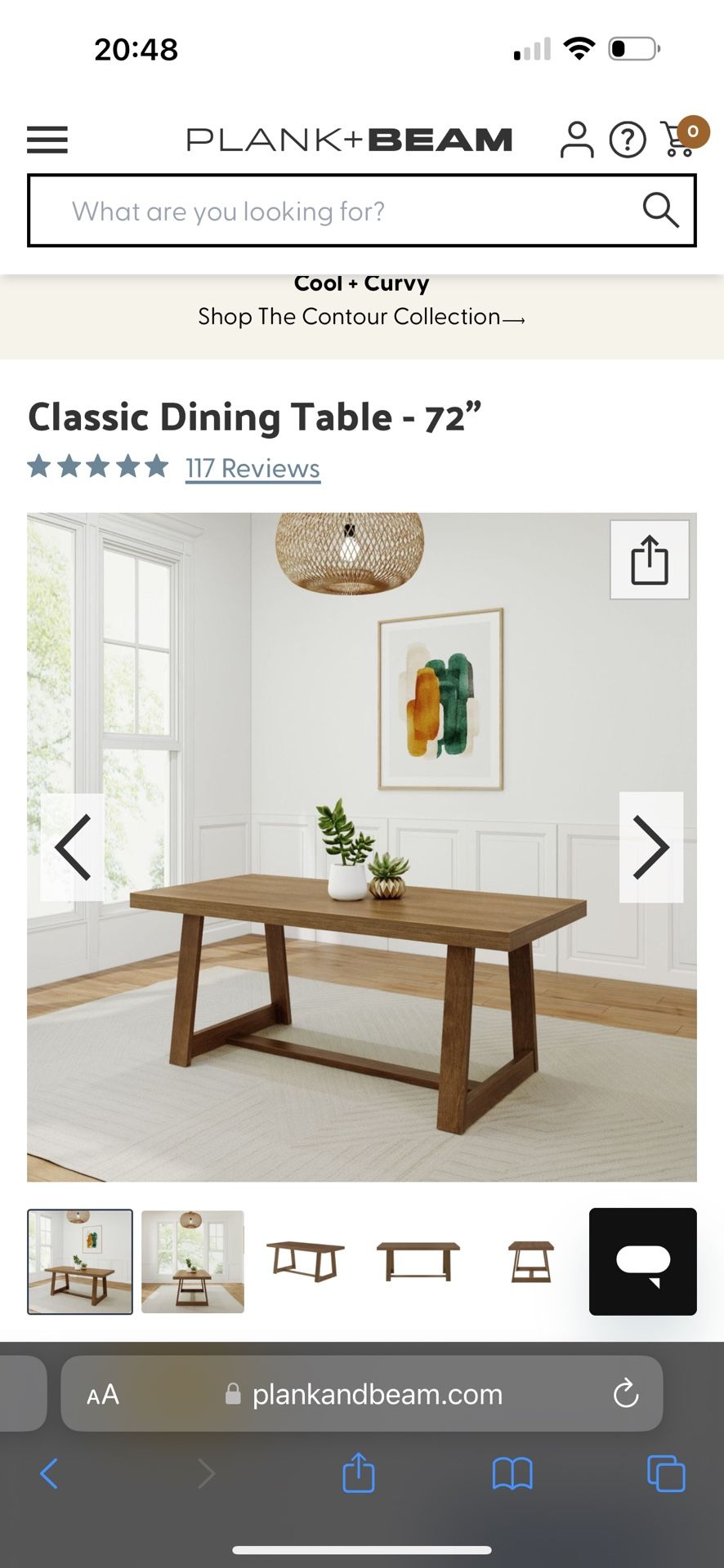 Plank + Beam Dining Room Table