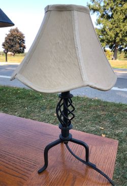 Black & Tan Lamp