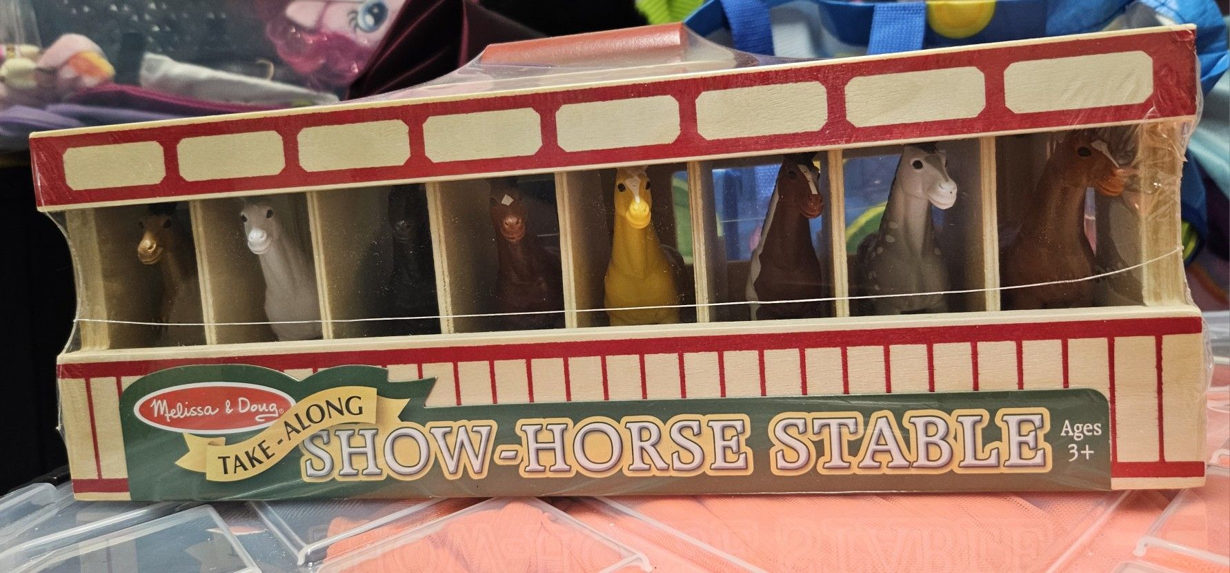 Melissa & Doug Take Along Show-Horse Stable