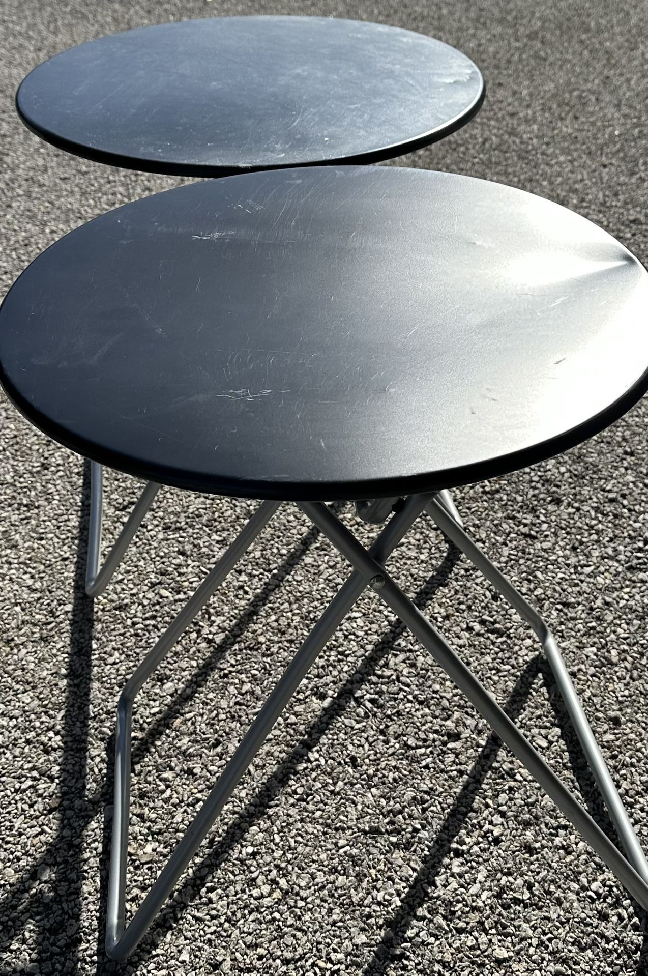 2 Serving Stools. Still Available