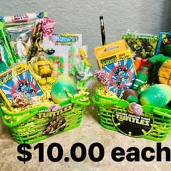 Ninja Turtles Easter Baskets 