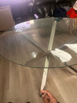 Glass table