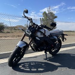 200cc EFI Cafe Racer Motorcycle 6 Speed On Sale At Turbopowersports Com 