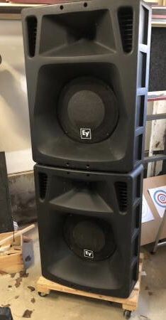 Electro Voice PA Speakers SX500 DJ