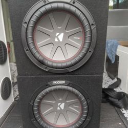 Kicker subwoofers And Amps