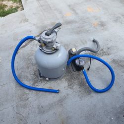 Water pump & filter for swimming pools