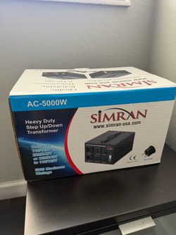 Simram Heavy Duty Step Up/Down Transformer