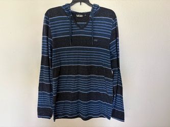 Men’s Vans Hooded Tops Shirt, Worn Only Once, Machine Washed, Like New Condition, Size S, Price $1