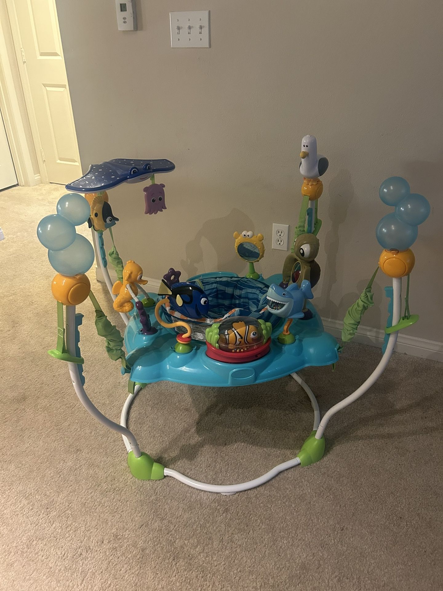 Disney Baby Finding Nemo Sea Of Activities Jumper