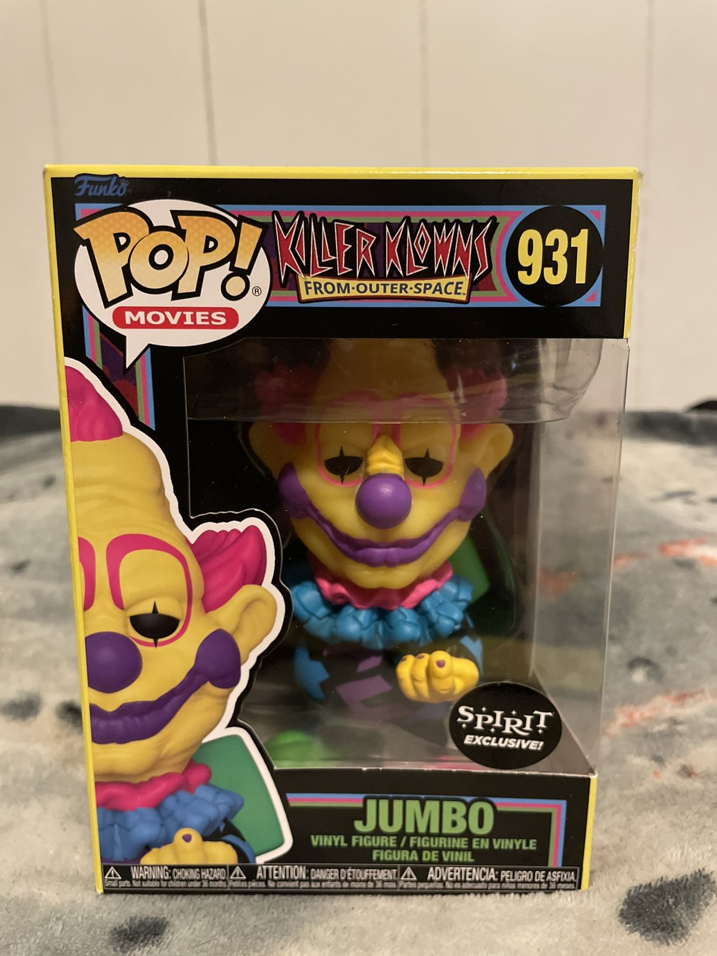 KILLER KLOWNS funko Pop #931 JUMBO Spirit Exclusive!