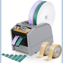 Ribbon Cutting Machine, 999Mm Automatic Tape Dispenser, Dual Modes for Precision