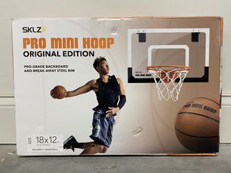 SKLZ Pro Mini Basketball Hoop Original Edition 18”x12” BRAND NEW!