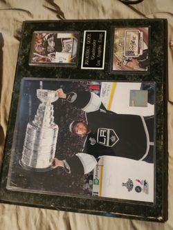 Jonathan Quick LA Kings Collector Plaque