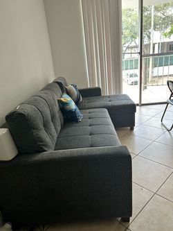 Gray couch