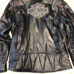 Womans HD Leather Riding Jacket