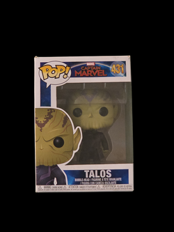 Funko Pop! Marvel Captain Marvel Talos #431 Bobble-Head w/ Box