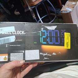 Digital Wall Clock