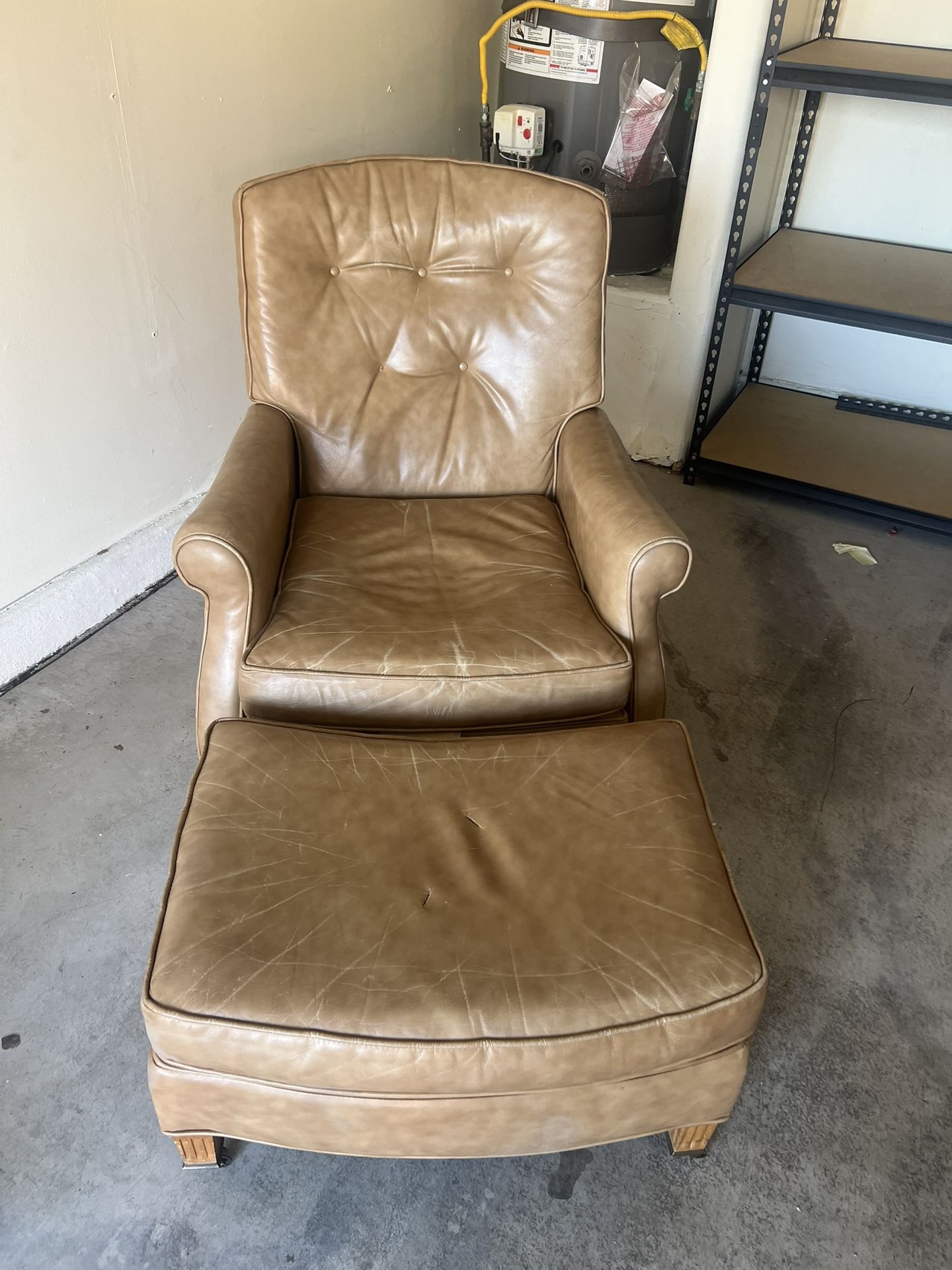 Chair And Ottoman