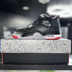 Jordan 4 Bred Reimagined 