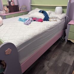 Girls Full Size Bedroom Set 