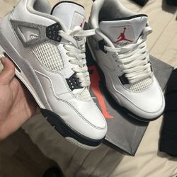 Jordan 4 Retro White Cement 10