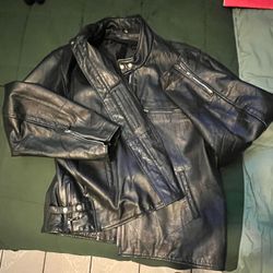 Genuine leather jacket