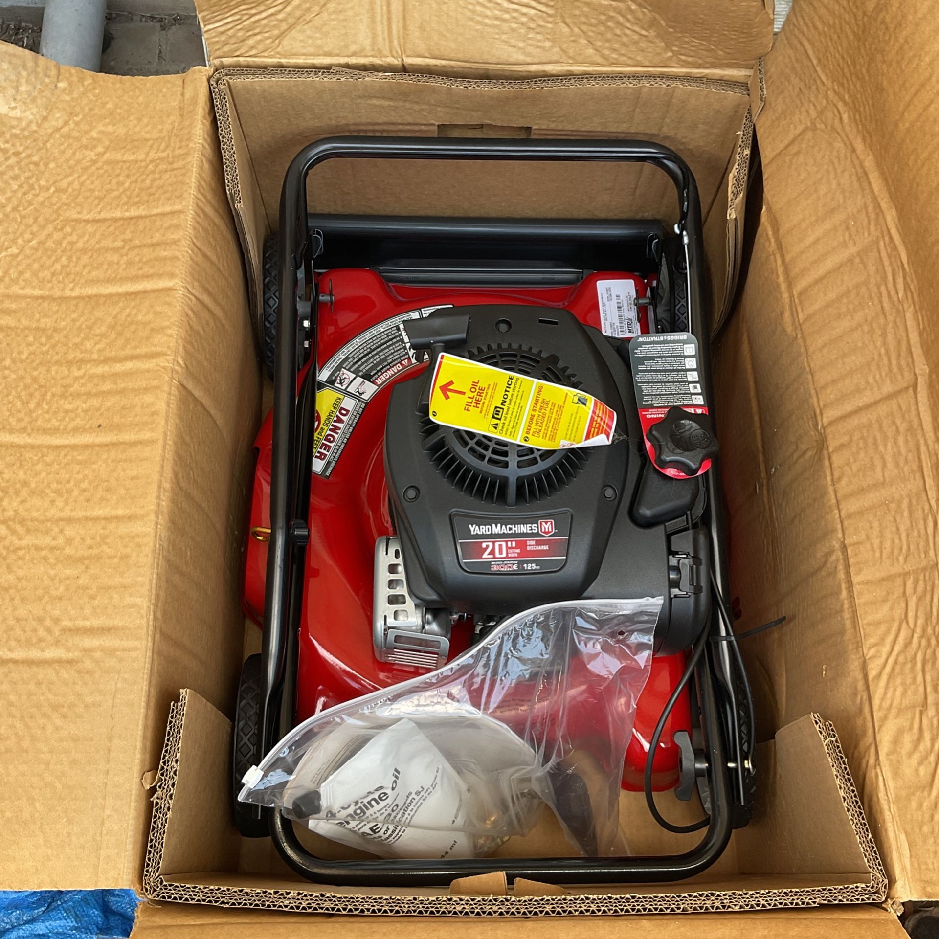 Yard Master Lawn Mower Brand New Never Used.
