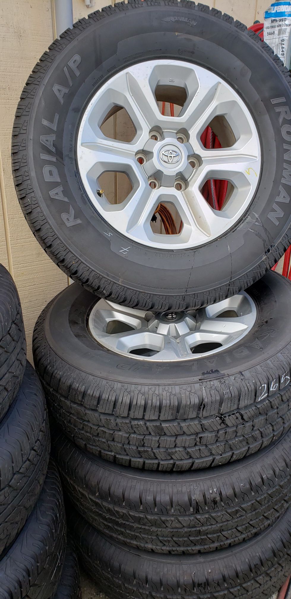 Special deal for the tires and wheels