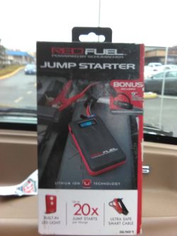 Red Fuel jump starter