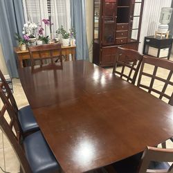 Dinning Set With china Cabinet Hutch