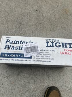 Painter plastic
