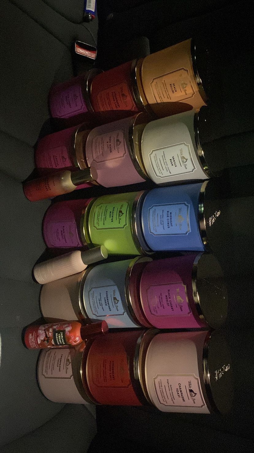 Bath And Body Works Candles And Room Spray 