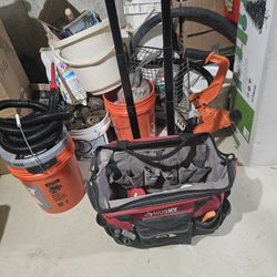 Husky Rolling Tool Bag Great Condition Don't Need 