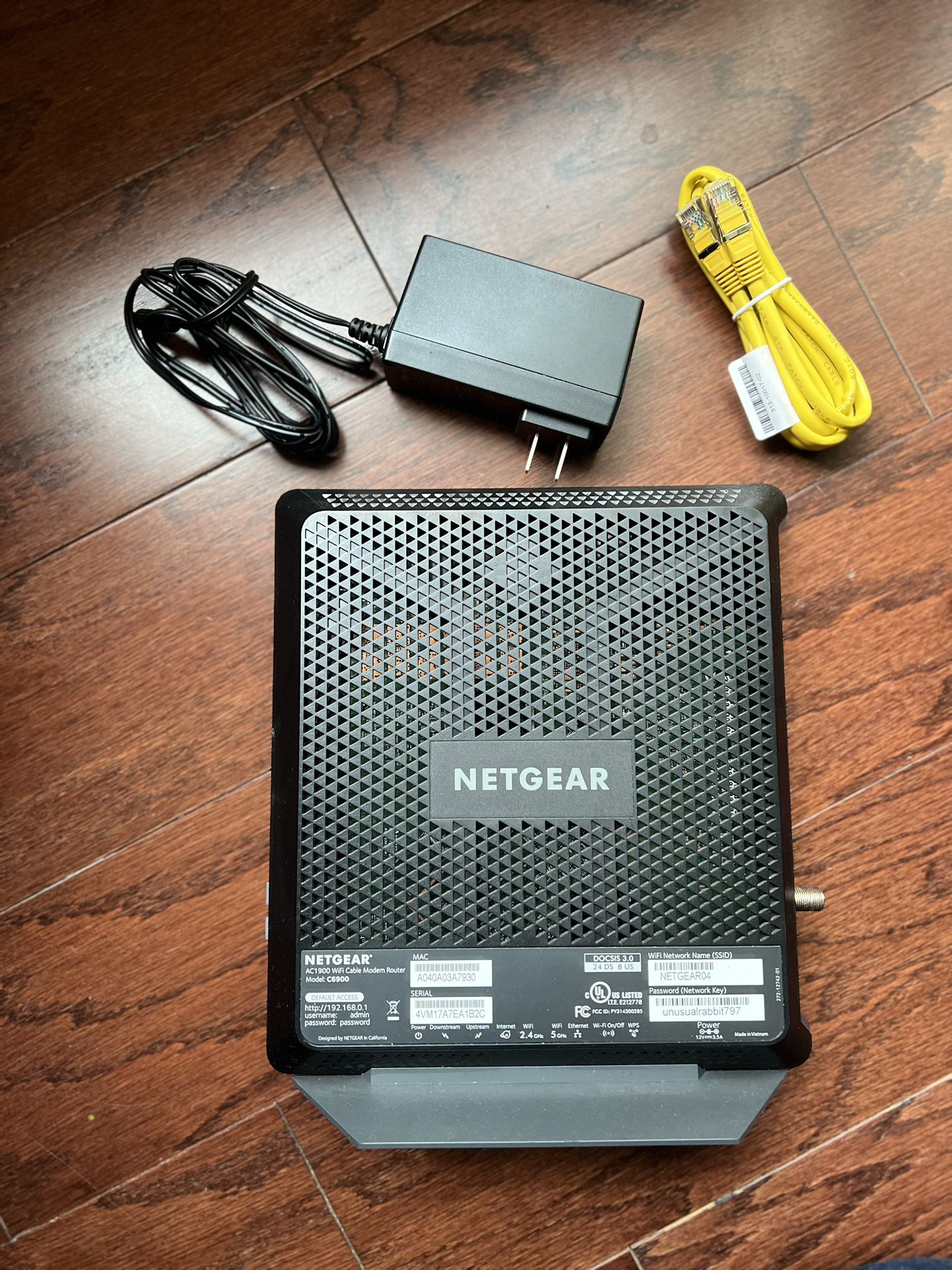 Netgear AC1900 Wifi Cable Modem Router