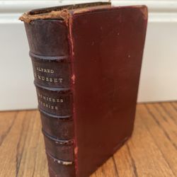 Alfred de musset  Premières poésies  1829-1835  Paris 1903- Antique Book-RARE. Condition is pre owned and overall is in respectable shape for book wel