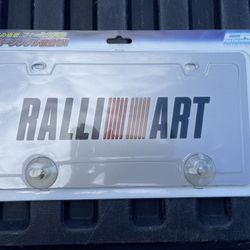 Ralliart Design Car Plate 