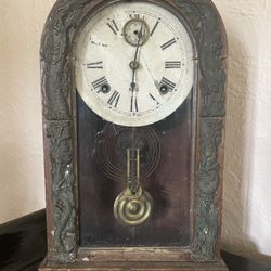 Antique Japanese Mantel Clock 