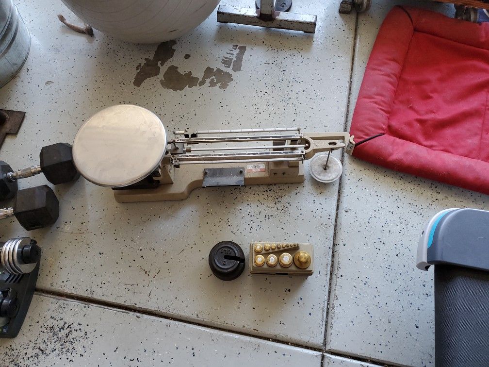 OHAUS Scale (TOP OF THE LINE SCALE) Brass Weights