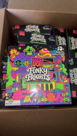 New Schylling NeeDoh Funky Frights Squish-O-Ween Countdown