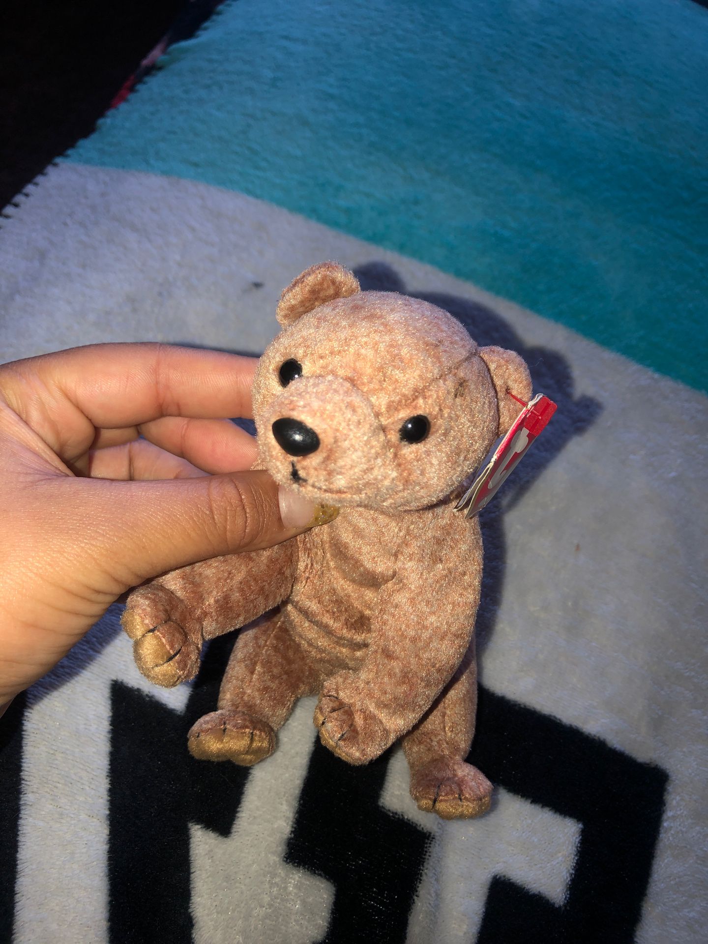 Beanies baby Vintage Pecan Rare Bear