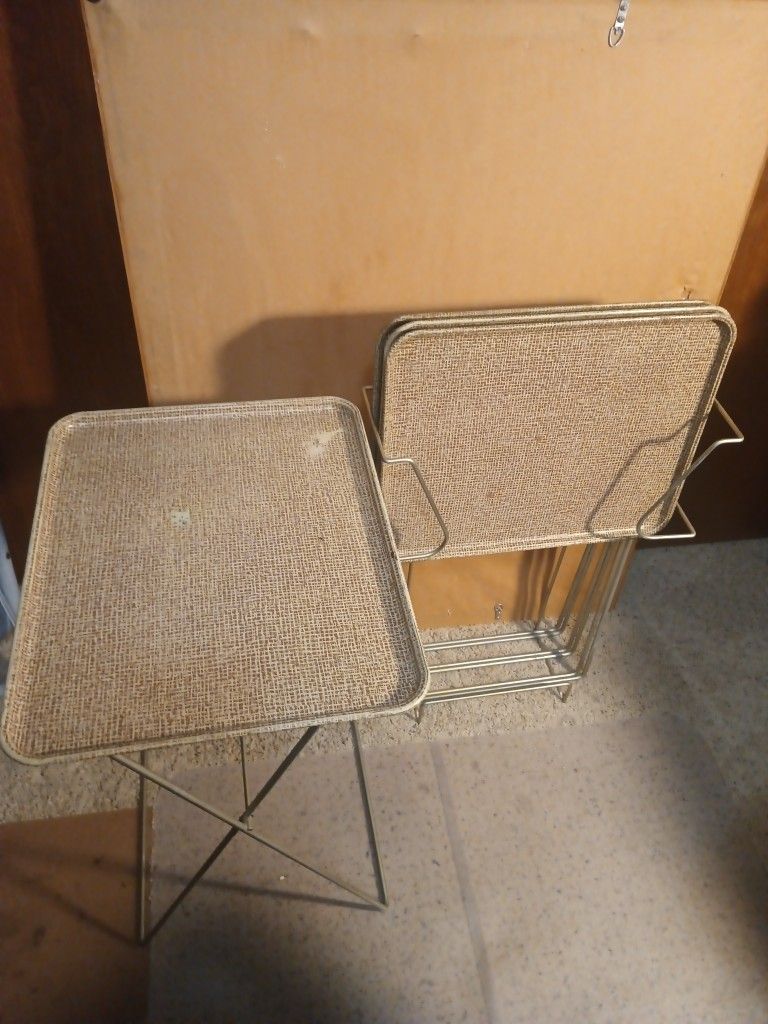 TV Trays Vintage