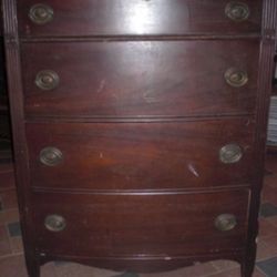 Beautiful Solid Cherry Wood Vintage Bedroom Set