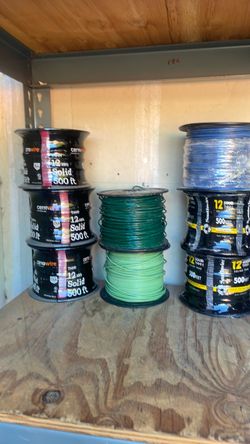 Wire #12 THHN 500 FT  solid $100 each one