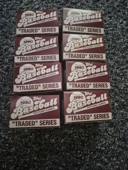 1990 Topps Traded Series 8 packs.