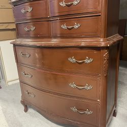 Vintage Wooden Dresser