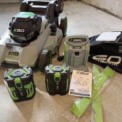 EGO 800 Series 56-Volt Lithium Ion Cordless Mower With 2 Batteries